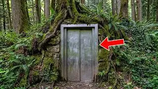 Hiker Finds Working Elevator In Middle Of Forest, Then He Presses The Button