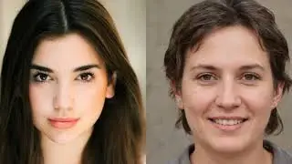 Editing Dua Lipa with AI | StyleGAN2-ADA
