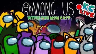 PLAYING AMONG US WITH THE MID SCHOOL MISERY CAST!!!!