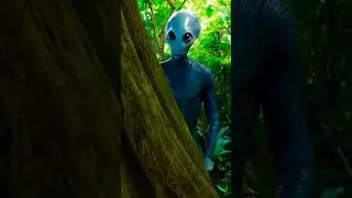 AI Magic: Alien Transformation in the Jungle! 🌳👽