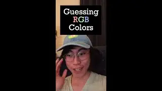 Мой бесполезный навык: угадывание значений RGB