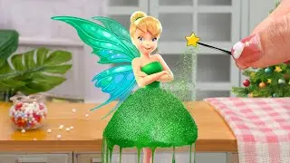 Tinker Bell Pull Me Up Miniature Cake Decorating by Easy Miniature Cakes