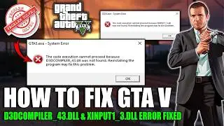 How to Fix D3DCompiler_43.dll Missing Error | Fix D3DCOMPILER_43.dll is missing in Windows 11 / 10