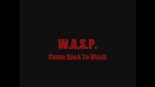 W.A.S.P. - Come Back To Black  (Mp4)
