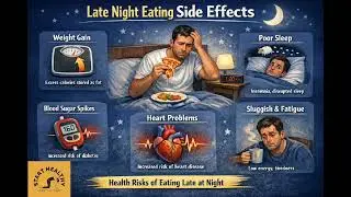 Late night eating side effects #healthylifestyle #shorts 