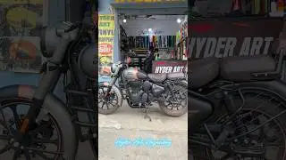 Royal Enfield classic reborn 350 matt lamination ppf #hazaribagh #explore #modified #royalenfield