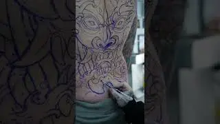 🖤 #hannya 🖤 backpiece project!