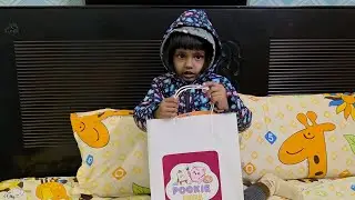 Aarna ne unbox kiye Pookie Hub ke cute products! 🦋 Scratch Book & Labubu Clips!