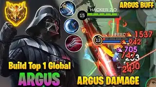 Best Argus Buff build 2024: Items Emblems & Deadly Build 2024 [Mobile Legends] 12