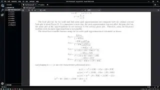 Q6: Pade Approximation