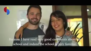 Meet our students Dorally and Johan taking a language course in Colombia at Centro Catalina Medell&iacute;n