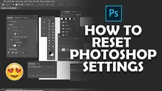 How To Reset Photoshop Settings | Photoshop Default Settings In Marathi