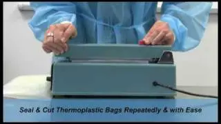 Hand Sealer Manual Impulse Sealer with Cutter by Tritonpackaging.com