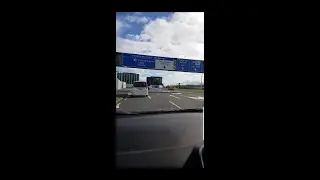 Drive to pick-up Drop off point at Auckland International airport New Zealand