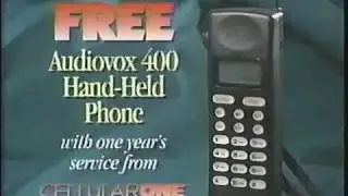 Cellular One Christmas Commercial | 1995 Retro Commercial