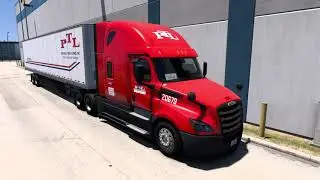 American Truck Simulator - Paschall Truck Lines - Freightliner Cascadia -  Yuma(AZ) to Phoenix(AZ)