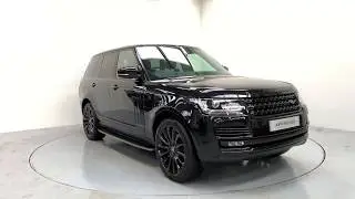 RANGE ROVER VOGUE - Santorini Black Metallic with Ebony Leather