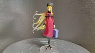 Galaxy 999 Maetel Figure Quick Review. (360 rotation)
