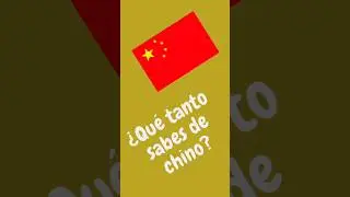 Aprende y practica chino.