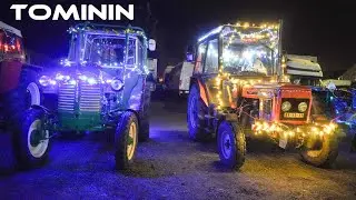 V&aacute;nočn&iacute; j&iacute;zda traktorů 🚜 Bukovany 2025 🌟🎁 🇨🇿