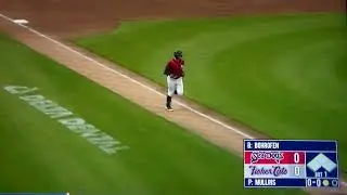New Hampshire Fisher Cats' Jace Bohrofen home run vs. Portland Sea Dogs, 7/1/25