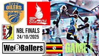 Namuwongo Blazers vs City Oilers  NBL Finals Game 1 24/10/2025 Highlights by We R Ballers