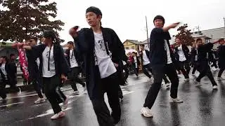 川越市立砂中学校 樫童 2017つるせよさこい祭り