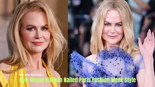 nside Nicole Kidman&rsquo;s Feathered Chanel Look at Paris Fashion Wee