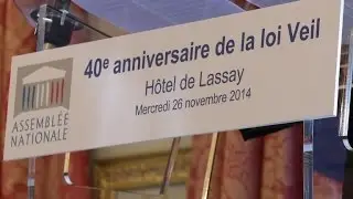 40 ans de loi Veil: hommage des signataires du manifeste des 343