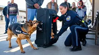 K9 Dog Stops Cold at Old Suitcase&mdash;What Was Hidden Inside Shook the Whole Town
