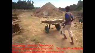 Semi Automatic High Capacity Clay Brick Machine