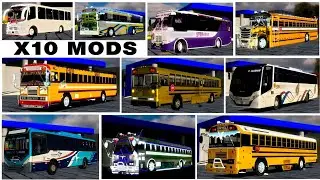 🤯💥ASOMBROSO PACK X10 MODS ESPECTACULARES (Faltaban X Subir)💯😍 Para Proton Bus Simulator‼️