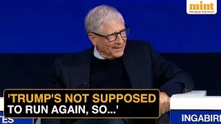Bill Gates' Joke At Davos Leaves Crowd In Splits, Says 'Trump's  A Complicated Topic'