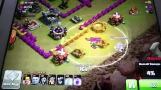 Clash of Clans War Attack Epic Fail
