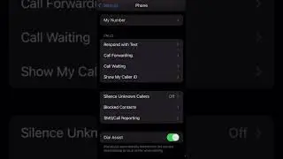 BLOCK UNKNOWN/PRIVATE NUMBERS ON IPHONE