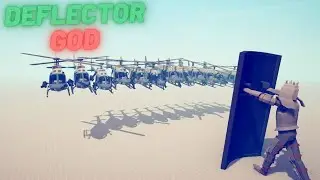 DEFLECTOR SHIELD GOD vs ALL FACTIONS - TABS - Totally Accurate Battle Simulator