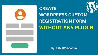 WordPress create custom register page without any plugin programmatically
