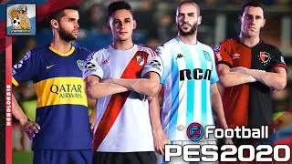 eFootball PES 2020 KITS SUPERLIGA ARGENTINA