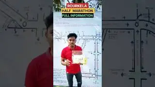 Rourkela half marathon full information video
