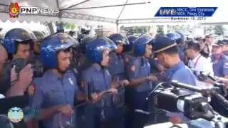 Inspection at APEC Security Task Force Troop deployment (Nov.19 2015, 02:00PM)