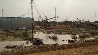 New Temporary  Andhra Pradesh High Court Building & Surroundings View at Amaravati as on 22.12.2018