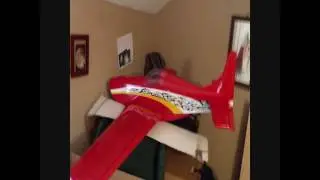 P-51 Mustang Reno Race Dago Red 65.2 inch wingspan rc gas plane