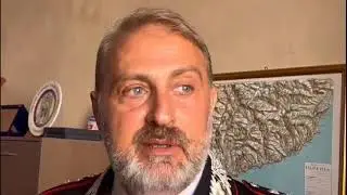 Il colonnello Marco Morganti presenta i nuovi ufficiali dei carabinieri