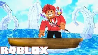 Fighting The Deadly Ice Jelly Fish *SEA MONSTER* IN WIZARD SIMULATOR - KEVPLAYTOOMUCH