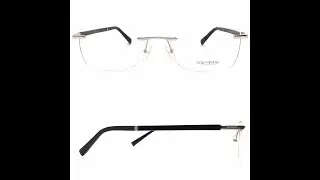 gold and wood mercure 01 white gold and buffalo marbled horn rectangle eyeglasses