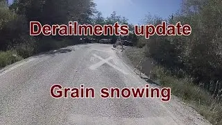 Derailed Train Investigation Update, Grain Snowing Everywhere