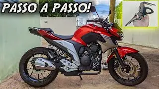 COMO COLOCAR ELIMINADOR DE RABETA NA FAZER 250CC PASSO A PASSO!