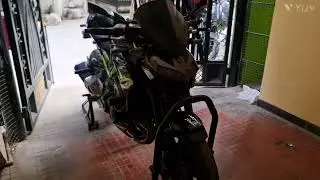 Triple Tree Paddock stand for Kawasaki Z900