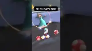 Yoshi Always Helps&hellip; Even If It Means Being a Bounce Pad 🦖💥