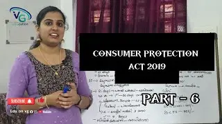 CONSUMER PROTECTION Act 2019 Part -6